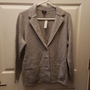 Talbots Pure Marino Wool Cardigan Sweater size 1Xp
